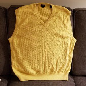 Jack Nicklaus yellow sweater vest